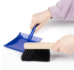 Goki 15524 Blauw Blik en Veger