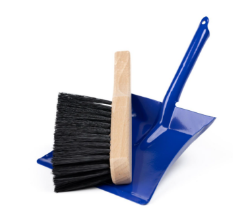 Goki 15524 Blauw Blik en Veger