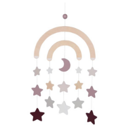 Image de Mobiel lifestyle Maan en Sterren Goki (mauve)