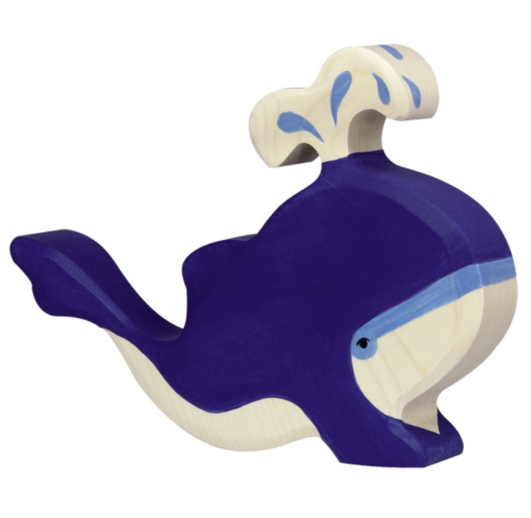 Walvis met waterspuit HOL-80195