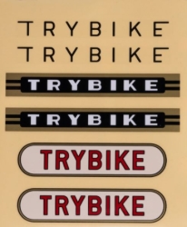 Trybike Steel 2-in-1 loopfiets Vintage Rood met luchtbanden, verstelbaar zadel en stalen frame – geschikt voor kinderen van 15 maanden tot 6 jaar.