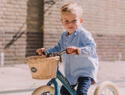 Picture of Trybike Steel - Ombouwwiel voor stalen vintage fiets, witte band  