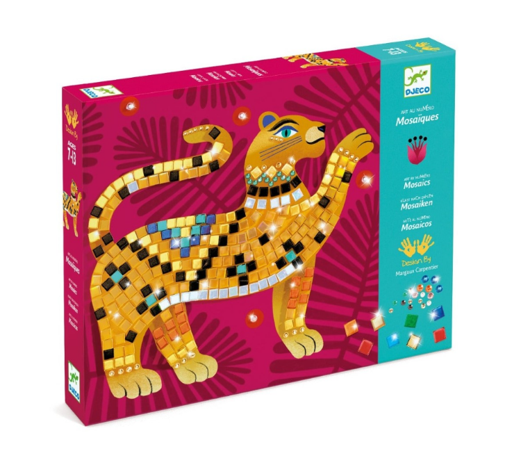 Mozaiek Diep in de Jungle DJ09422