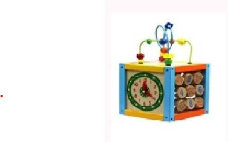 Afbeeldingen van Activiteiten kubus - 5 in 1 - medium - Primi Passi