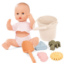 Picture of SALE!!!  Pop Götz Babypop met slaapogen Aquini beach met strandset in cadeaudoos Gotz