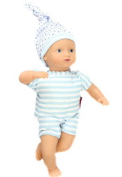 Afbeeldingen van SALE!!!  Pop Götz Babypopje Mini Aquini jongen 22 cm Gotz