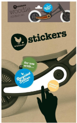Afbeeldingen van SALE!!!  Wishbonebike sticker Woodie