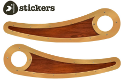 Afbeeldingen van SALE!!!  Wishbonebike sticker Woodie