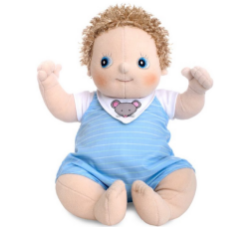 Afbeeldingen van SALE!!!  Pop Rubensbarn Baby Erik gekleed 45 cm vanaf 0 jaar