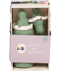 Afbeeldingen van SALE!!!  Pop Rubensbarn tut-drinkfles en speentje stof  in cadeaudoos