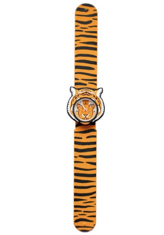 Mava Slap Horloge Tijger (22 cm), 5143521, 4262451435213, duurzaam speelgoed