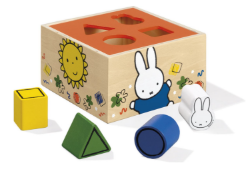 Afbeeldingen van Nijntje Houten Vormenstoof 18 mnd+ Bambolino Toys