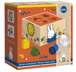 Afbeeldingen van Nijntje Houten Vormenstoof 18 mnd+ Bambolino Toys