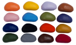 Picture of Crayon Rocks Muslin Cotton 16 colours - Wax crayons