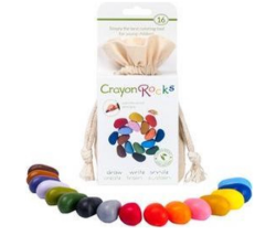Picture of Crayon Rocks Muslin Cotton 16 colours - Wax crayons