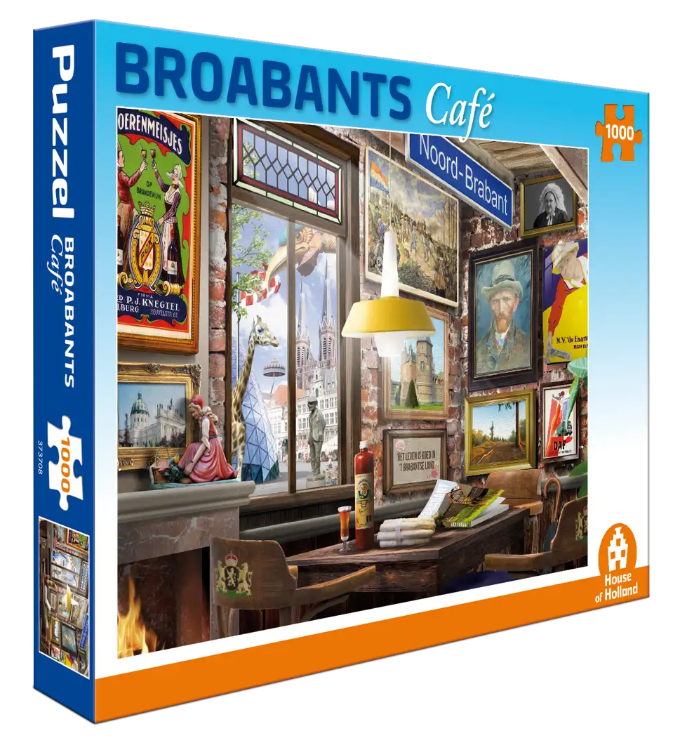 Image de Puzzel Brabants (Broabants) Café - 1000 stukjes