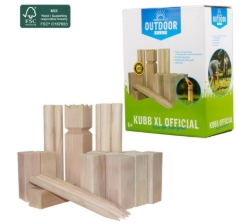 Picture of Outdoor Play Kubb Vikingwerpspel XL - Houten buitenspeelgoed - 5+
