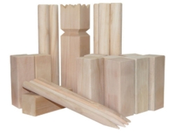 Picture of Outdoor Play Kubb Vikingwerpspel XL - Houten buitenspeelgoed - 5+
