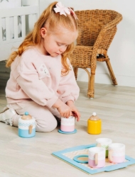 Afbeeldingen van Theeserviesje tea-for-2 100% FSC hout - Bigjigs - 18 mnd+