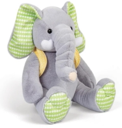 Picture of Bigjigs Grote Pluche Knuffel Olifant - Zacht Speelgoed - 0m+