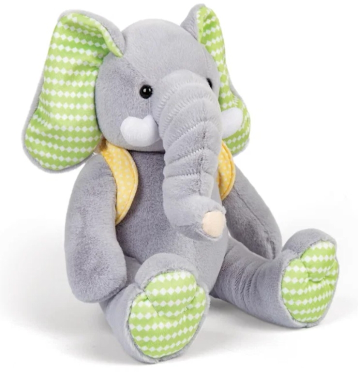 Picture of Bigjigs Grote Pluche Knuffel Olifant - Zacht Speelgoed - 0m+