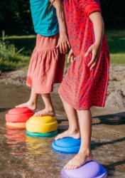 Image de Stapelstein Original set van 6 Rainbow Classic - Creatief Spel & Beweging - 1jr+