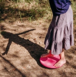 Bild von Stapelstein Balance Board Roze Classic - Creatief Spel & Beweging - 1jr+