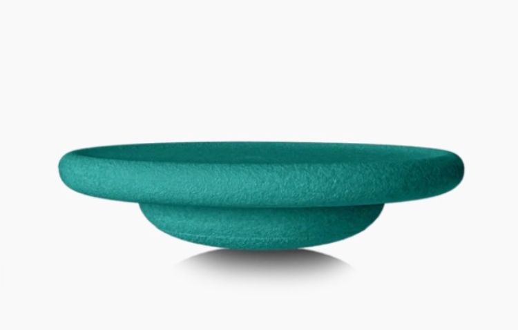 Image de Stapelstein Balance Board Groen Classic - Creatief Spel & Beweging - 1jr+