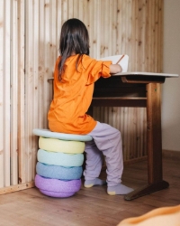 Bild von Stapelstein Balance Board Roze Classic - Creatief Spel & Beweging - 1jr+