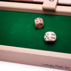 Picture of Bigjigs Shut the Box – Houten Dobbelspel – 3 jaar+