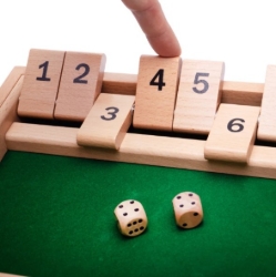 Picture of Bigjigs Shut the Box – Houten Dobbelspel – 3 jaar+