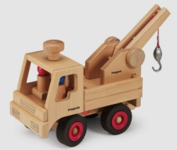 Picture of Fagus Unimog - Duurzaam Houten Auto met 2 poppetjes - 2jr+