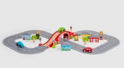 Picture of Bigjigs Houten Autoweg Startset – 36-delig, Auto’s & Viaduct – Vanaf 3 Jaar