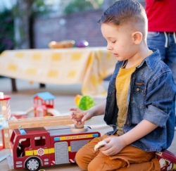 Picture of Tidlo Houten Brandweerauto – Speelset - 3jr+