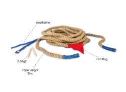 Picture of BS Toys Touwtrekken 10 Meter – Trektouw van Hennep – Vanaf 6 Jaar