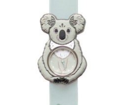 Image de Mava Slap-on Horloge Koala – Slap-on Kids Watch – vanaf 6 jaar