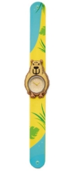 Image de Mava Slap-on Horloge Capibara – Slap-on Kids Watch – vanaf 6 jaar