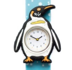 Image de Mava Slap-on Horloge Pinguïn – Slap-on Kids Watch – vanaf 6 jaar