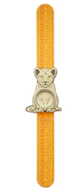 Bild von Mava Slap-on Horloge Leeuwenwelp – Slap-on Kids Watch – vanaf 6 jaar