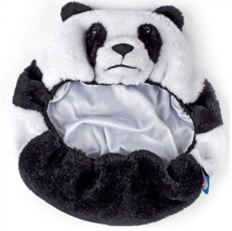 Bild von Wheelybug Hoes Panda Small – zachte pluche hoes voor loopwagen