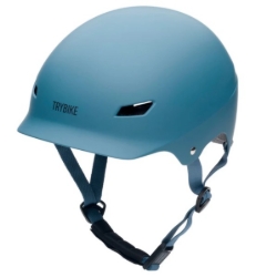 Afbeeldingen van Trybike CoConuts Fietshelm S/M Blauw – Veilig & Verstelbaar – Vanaf ca. 5 jaar