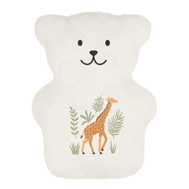 Béké-Bobo - Therapeutische Beer Beige/Giraf  - Warmtekussen baby
