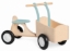 Van Dijk Toys Houten Bakfiets Vintage Naturel/Blauw-Groen – Vierwieler Kinderloopfiets – Vanaf 1 jaar