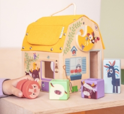 Lilliputiens Ontdekkingshuis Geluiden – Educatief Speelgoed 18m+