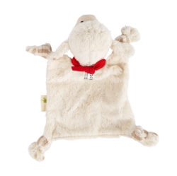 Sigikid Green - Tutdoekje Schaap Beige gestreept - Biologisch katoen en zuiver scheerwolvulling NBB-SIGGA-38885 duurzaam speelgoed 2