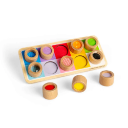 Bigjigs Sensory memo bord hout BJ-36020 1