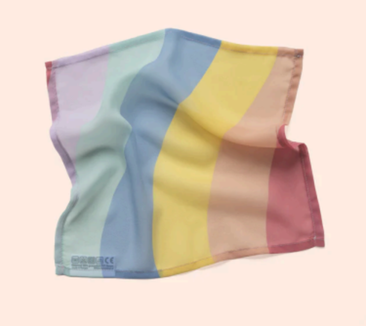 Little Botanic Playcycle speeldoek klein 30 cm pastelwaves  LB-PCSD-PW-01 Duurzaam speelgoed 1