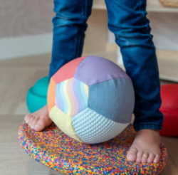 Little Botanic Sensorische ballonbal pastel LB-SB-PA-001 Duurzaam speelgoed 4