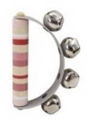 Picture of Playwood - Bellenhandvat 4 bellen gestreept handvat 0+
