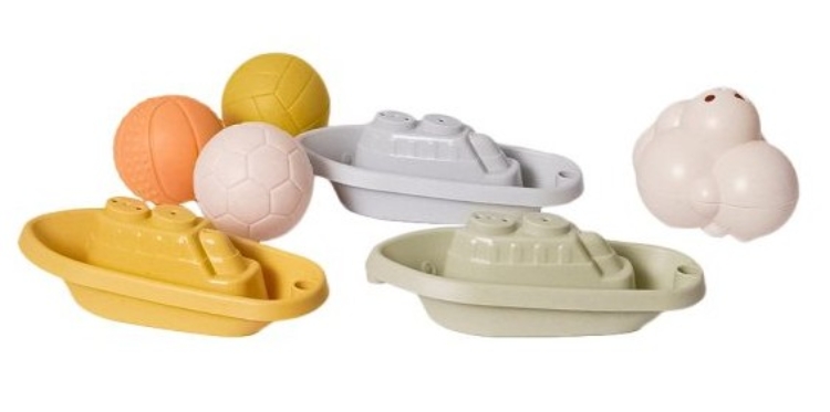 Bioplastic Badspeelgoedset – 8-delig – Vanaf 6 mnd